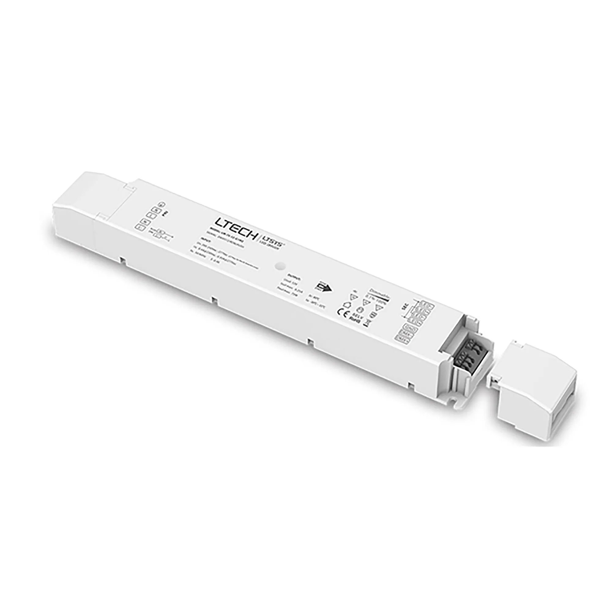LM-100-24-G1M2  DMX512/RDM/Push DIM, 0-100% Dim, CV 100W, 24Vdc 4.17A, 200-240Vac, IP20, 5yrs Warranty.